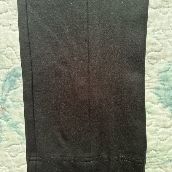Cleo petites XXL NWOT black leggings silver buttons - Picture 4 of 7